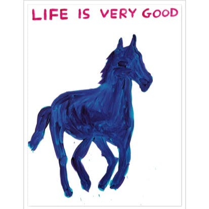 Life is Very Good ポスター + オーダーフレーム