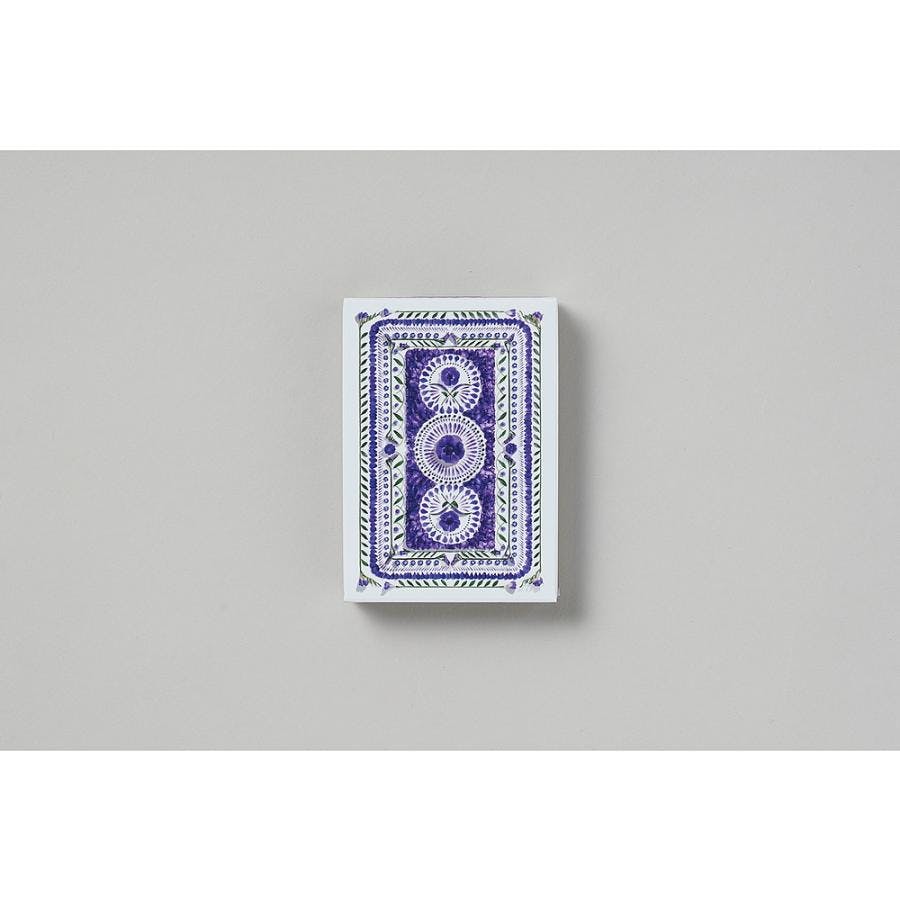 PLAYING CARDS purple (POKER SIZE)：吉田ユニの販売・通販 | OIL by 