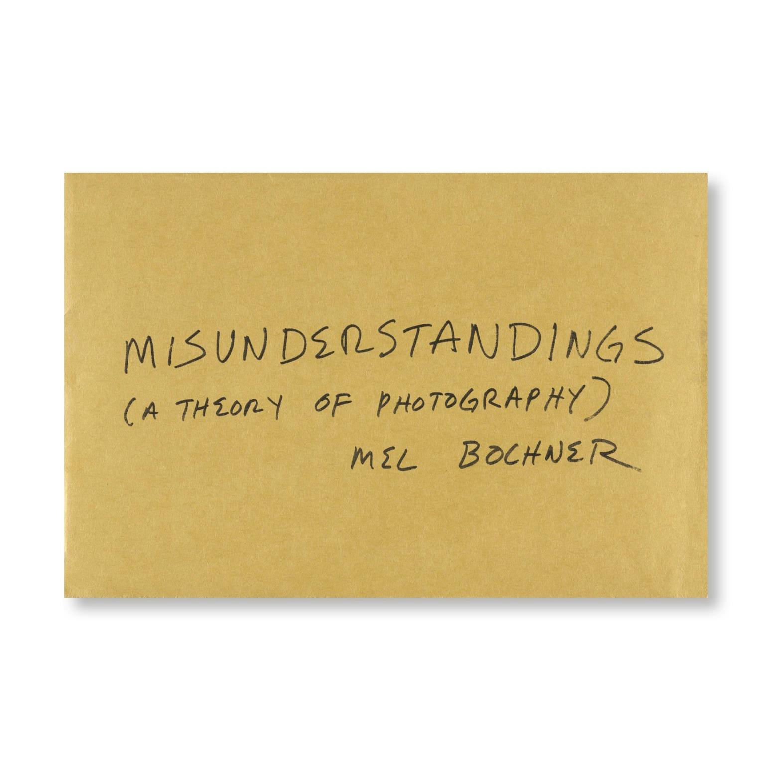 MISUNDERSTANDINGS (A THEORY OF PHOTOGRAPHY), 1970