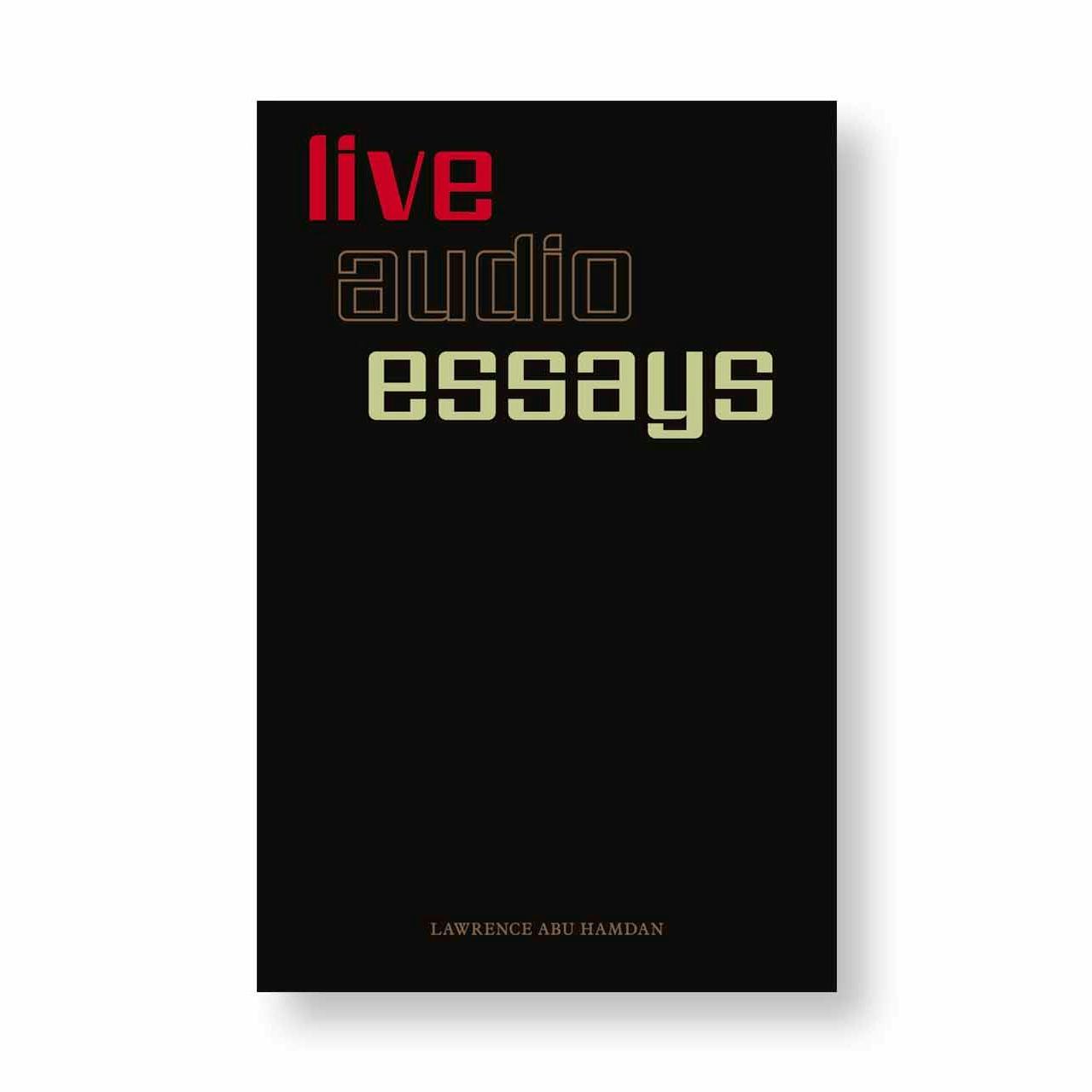 LIVE AUDIO ESSAYS