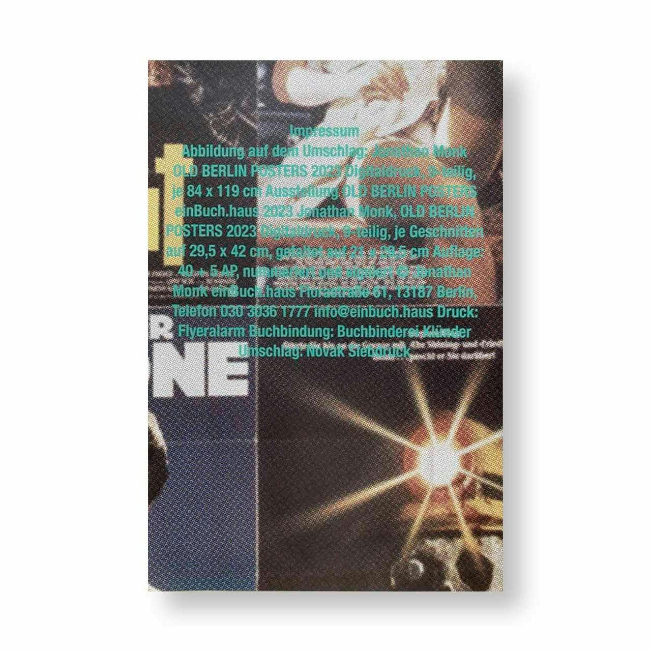 OLD BERLIN POSTERS - POSTER: 05 [SIGNED]