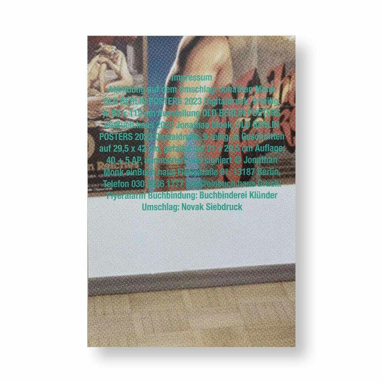 OLD BERLIN POSTERS - POSTER: 01 [SIGNED]