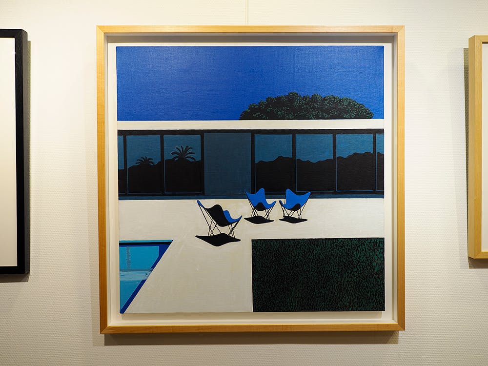 限定☆永井 博 シルクスクリーン☆LTD300 直筆サイン hiroshi nagai 