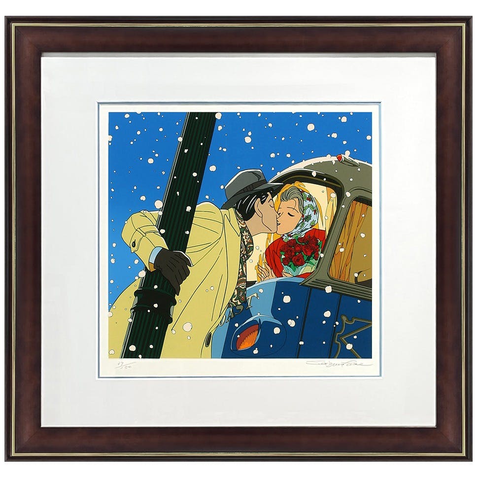 向かう明日－雪の竹林－：わたせせいぞうの販売・通販 | OIL by 美術手帖