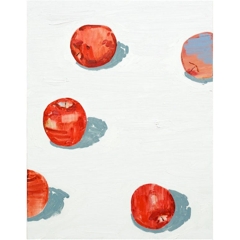 Five Apples on the Ground