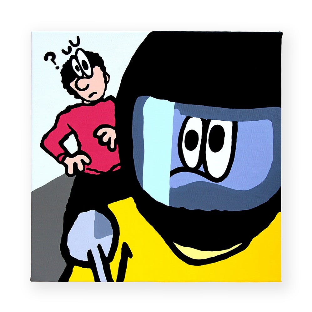 Maw マウ Mike L 原画 アート作品 キャンバス 絵画 ポテト 【公式通販】