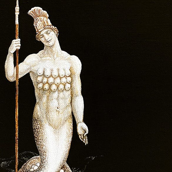 現代的ドヴィーズ V 抱卵せる軍神