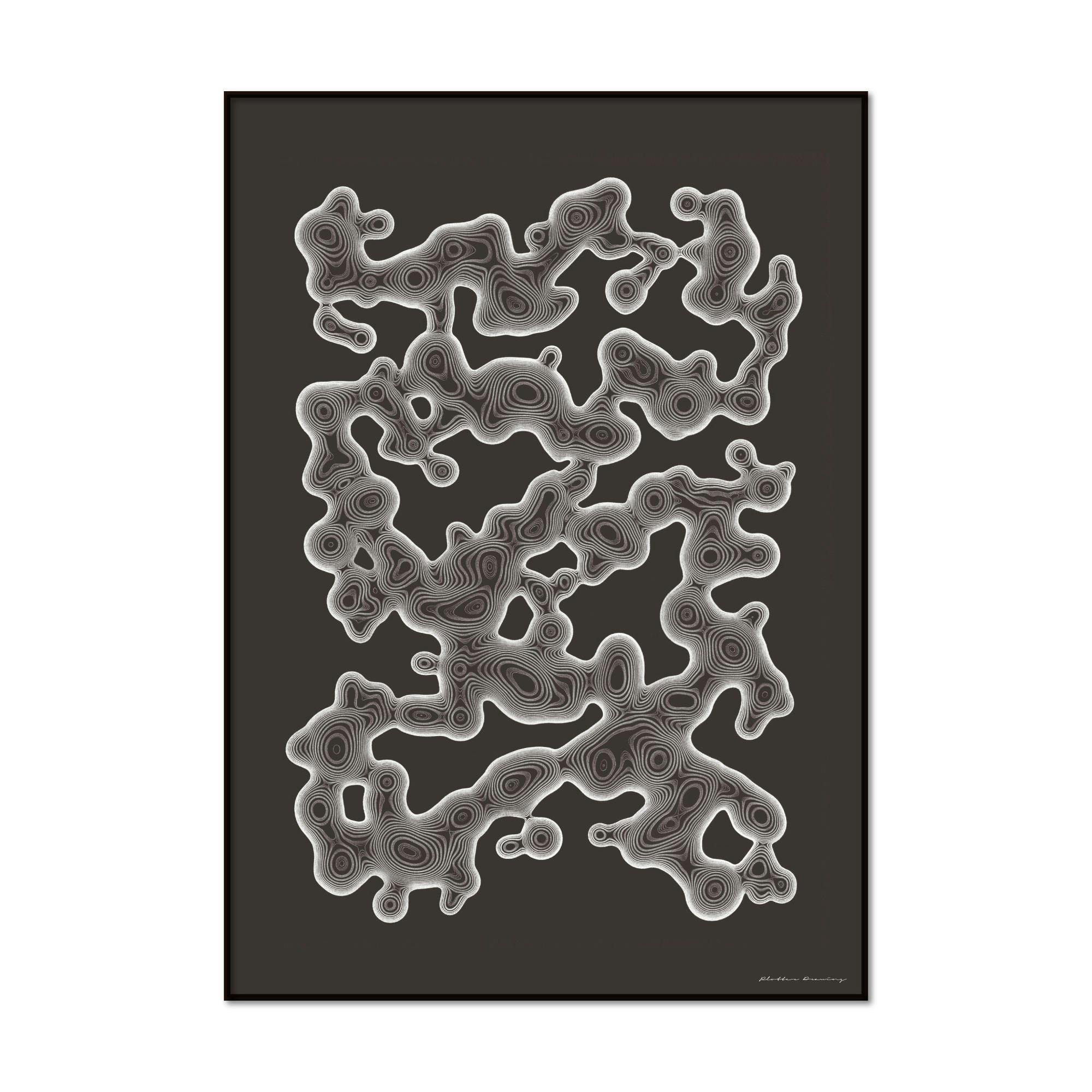 NATURE/CODE/DRAWING series “Liquid algorithm”