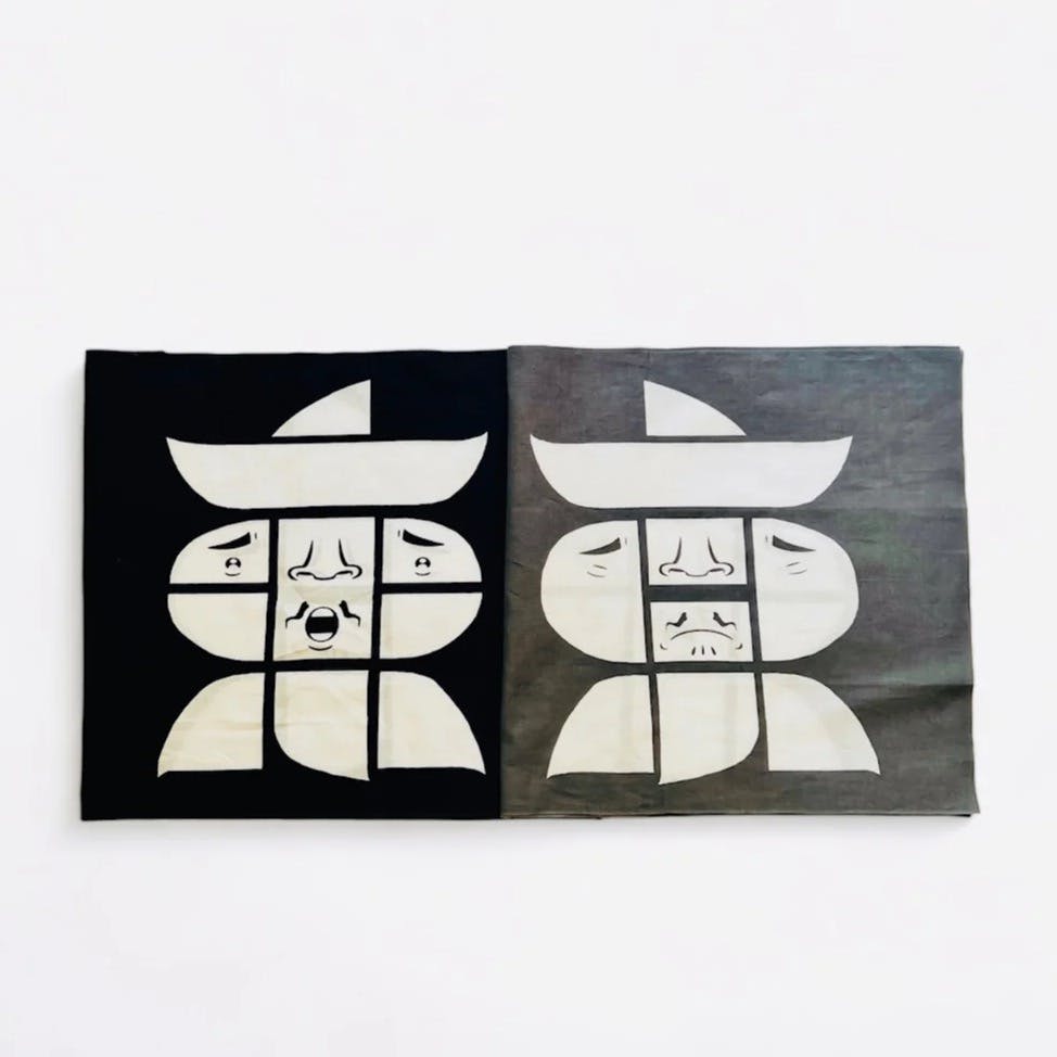 ESOW x Keita Miyairi "東京" 手ぬぐい 鼠色(grey）