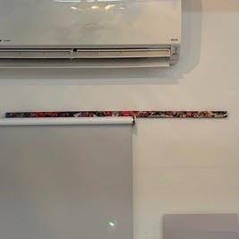 RTTRAS - 手に持って観られることを志向する棒状絵画立体No.1