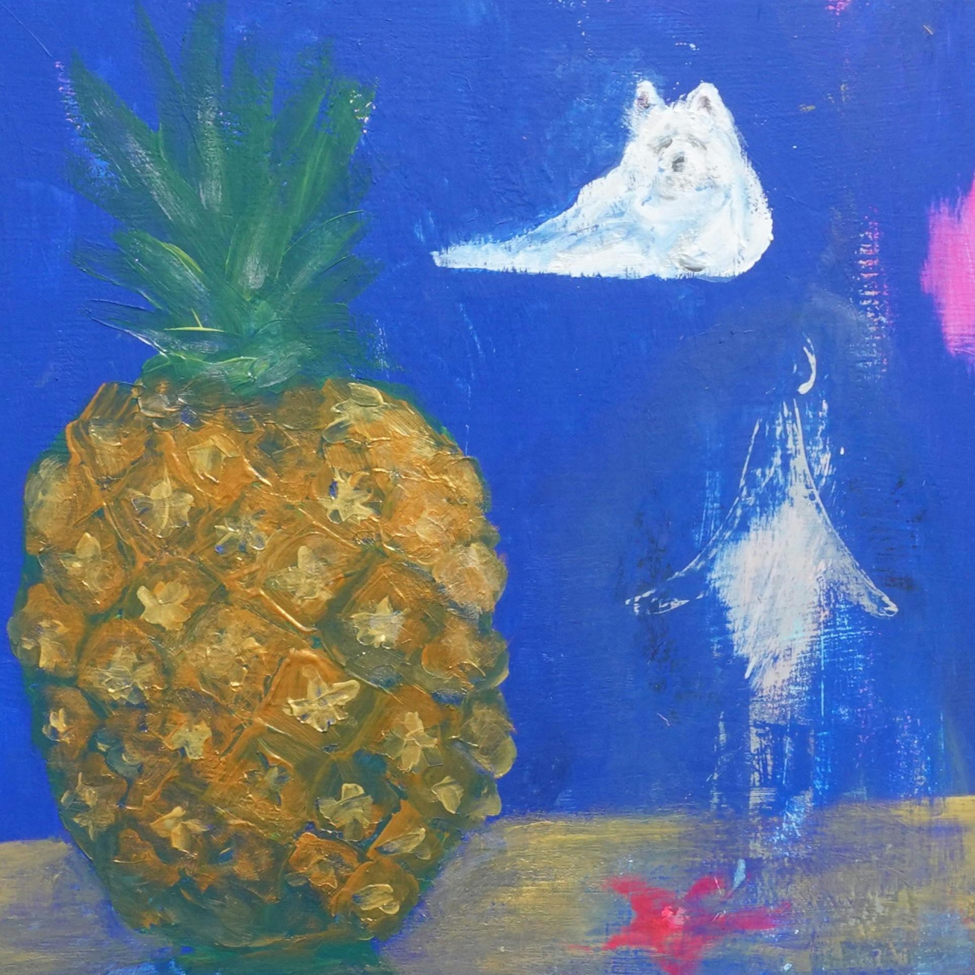 パイナップル、サモエド、ピンクスター