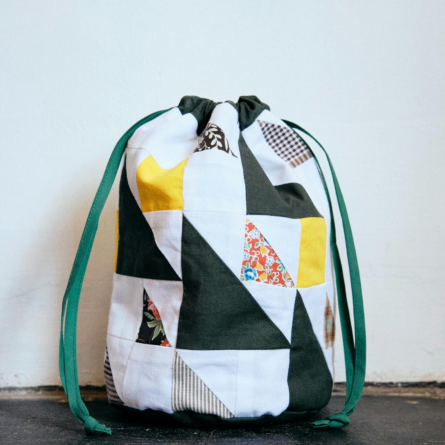 Nobue Miyazaki Pouch Green