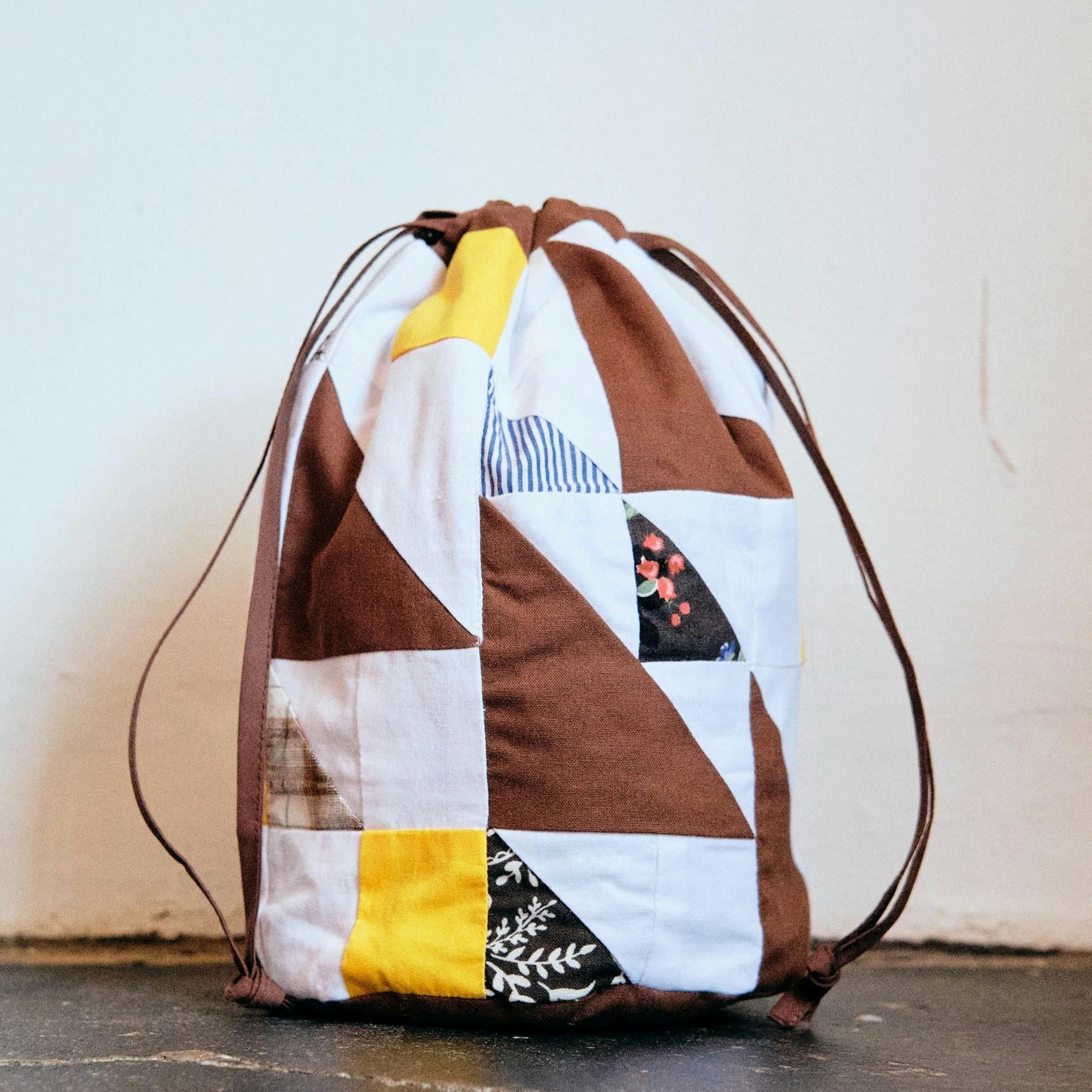 Nobue Miyazaki Pouch Brown