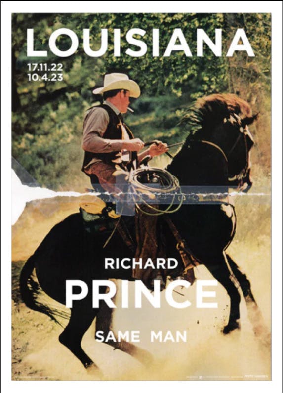 Richard Prince: Cowboy, 2016 ポスター