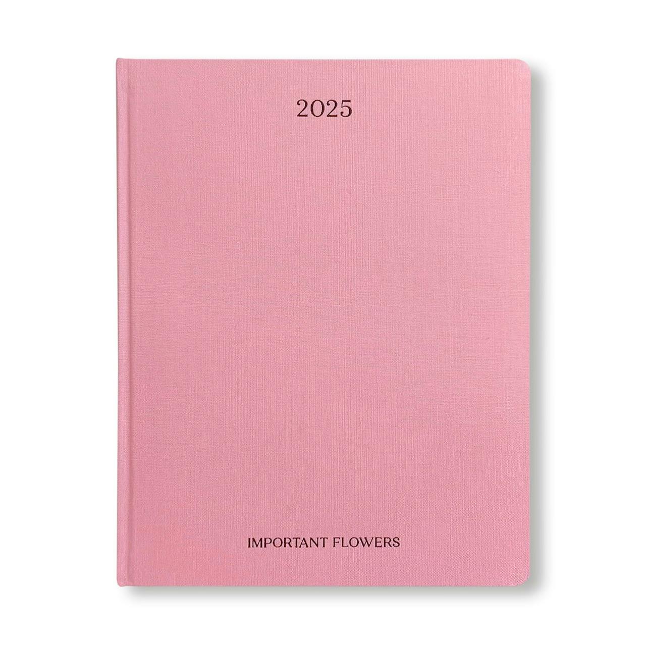 THE IMPORTANT FLOWERS PLANNER 2025