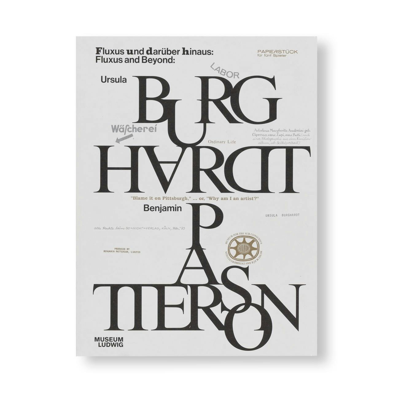 FLUXUS AND BEYOND: URSULA BURGHARDT, BENJAMIN PATTERSON