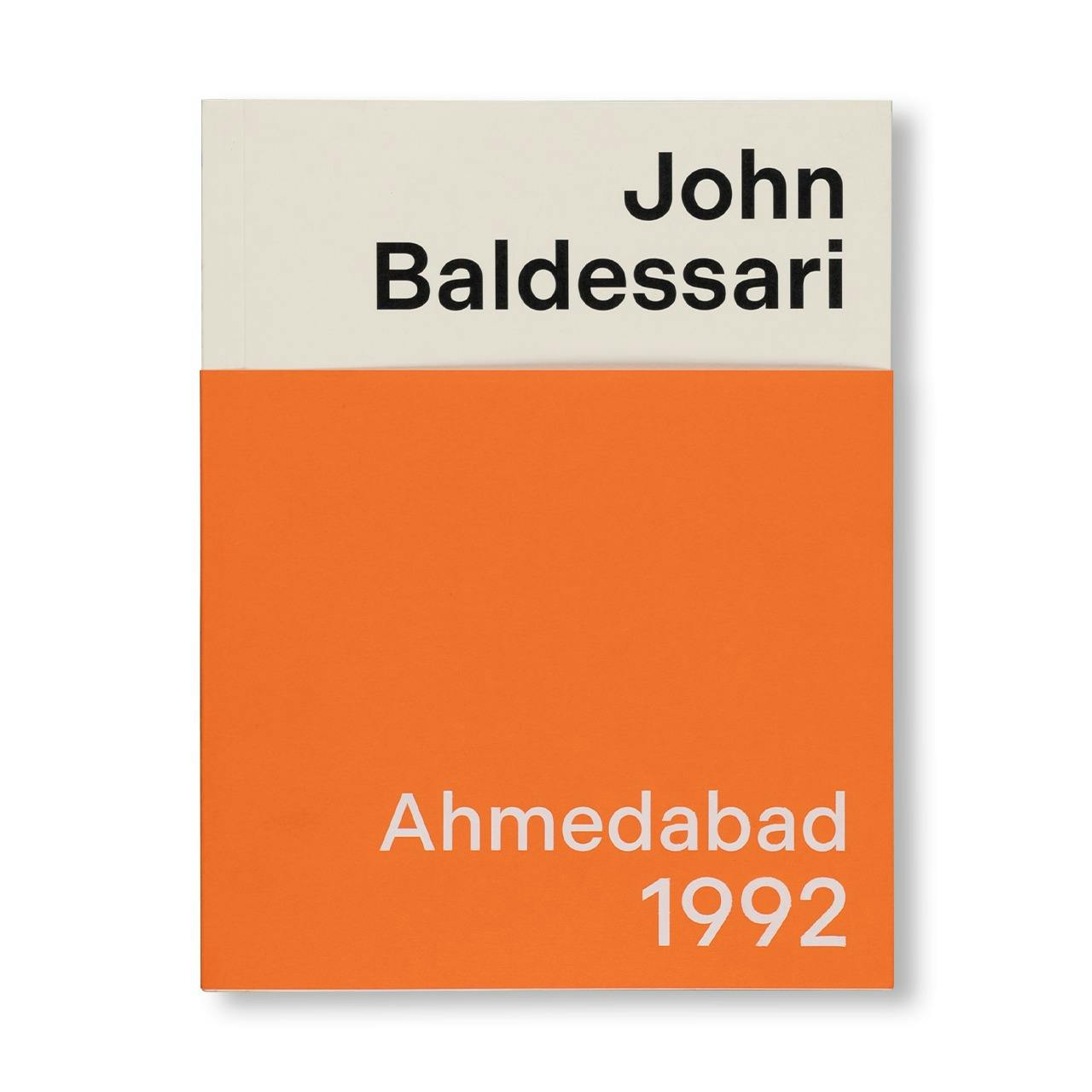 JOHN BALDESSARI: AHMEDABAD 1992