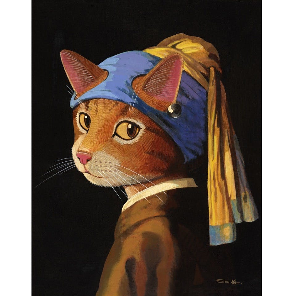 絵画猫のユーミン シュー・ヤマモト｜美術手帖
