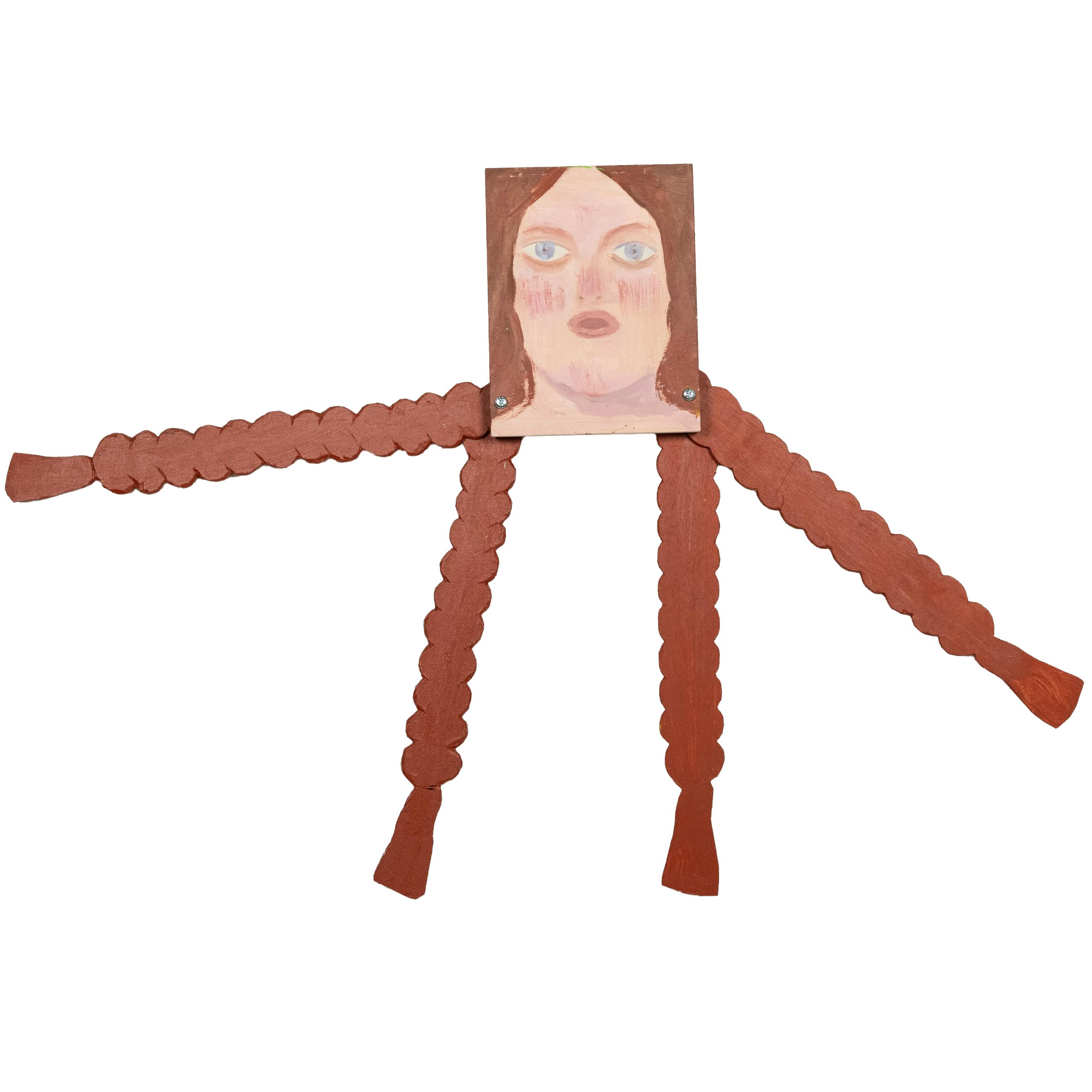 When you grow up, you can tie four braids