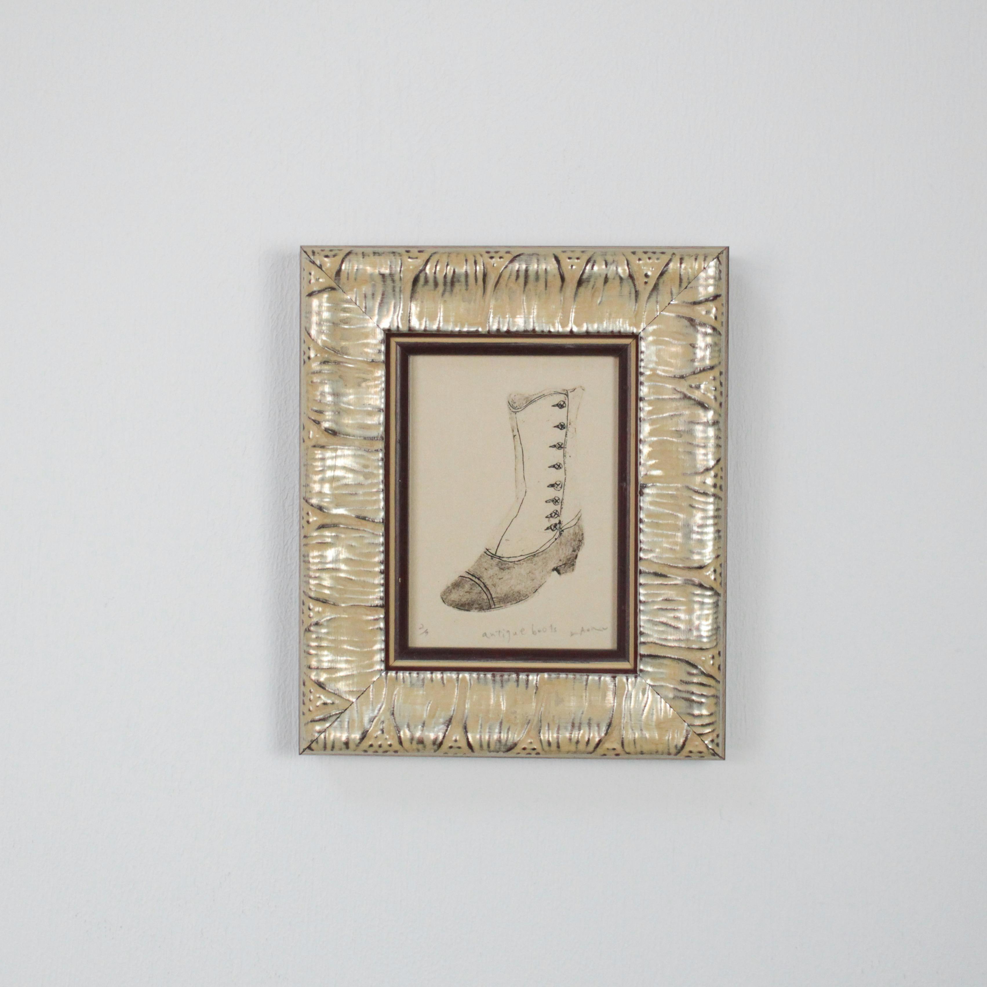 古屋郁　antique boots