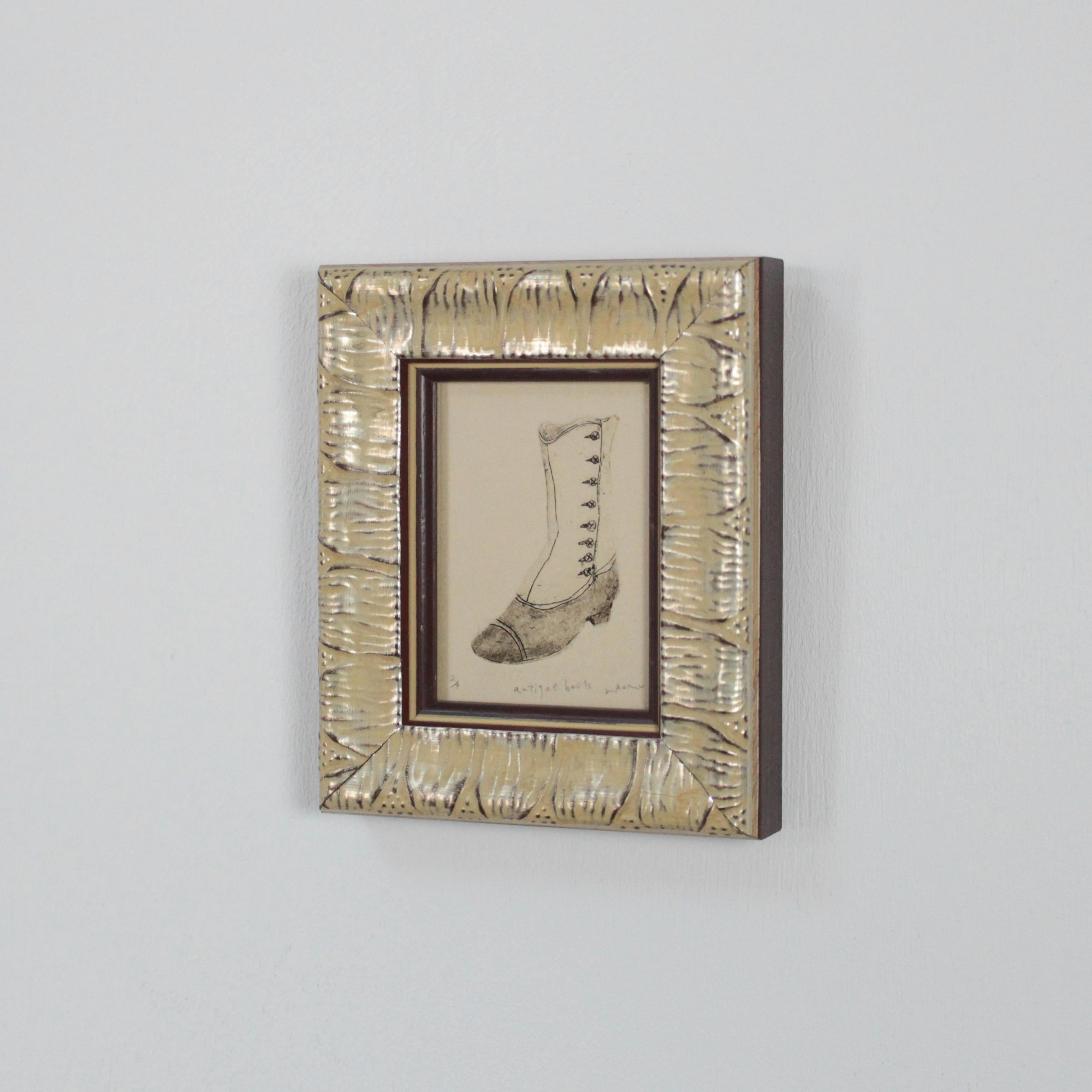 古屋郁　antique boots