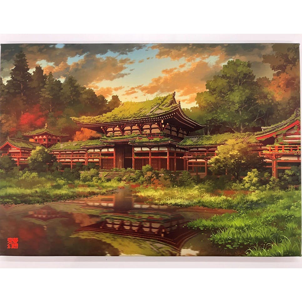 【東京幻想】平等院鳳凰堂幻想（キャンバスアート）.