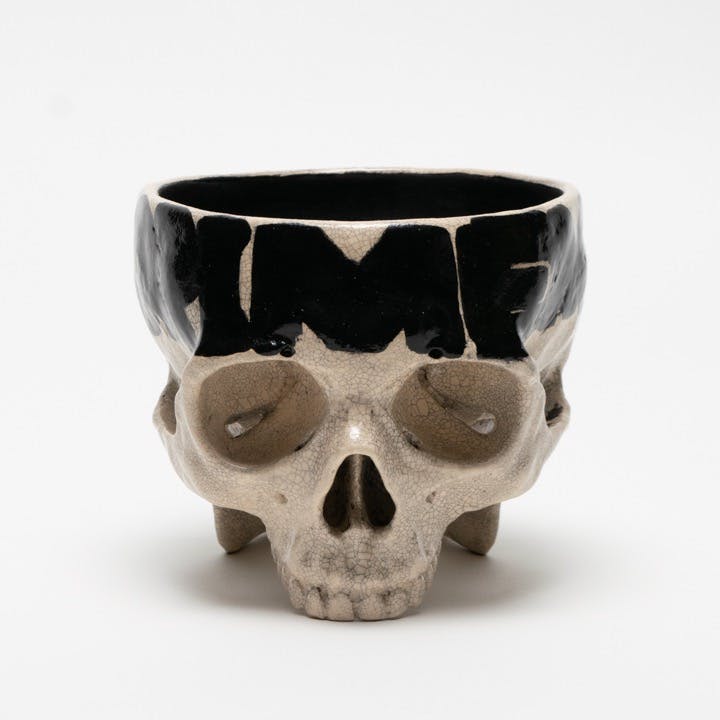 PAINTED SKULLPTURE 器 E.G.