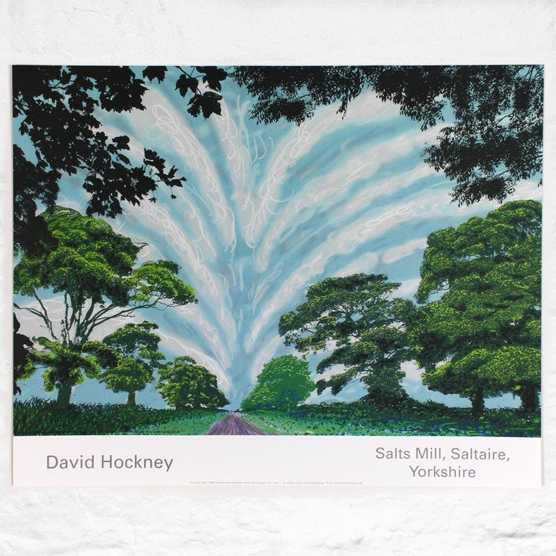 DAVID HOCKNEY / ME DRAW ON IPAD (2011)：デイヴィッド