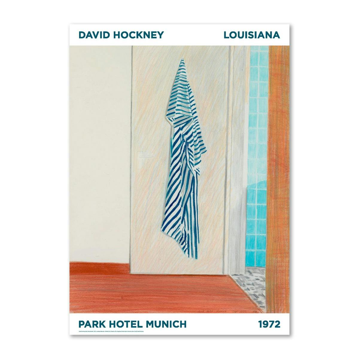 DAVID HOCKNEY / PARK HOTEL MUNICH (1972)