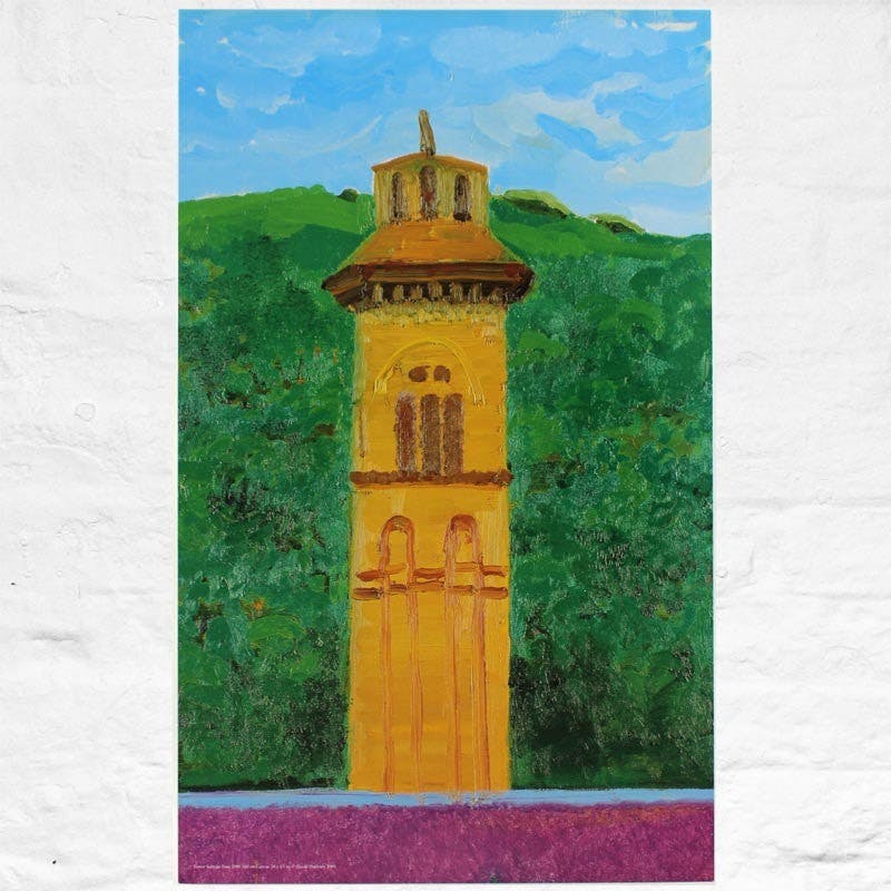 DAVID HOCKNEY / Tower, Saltaire