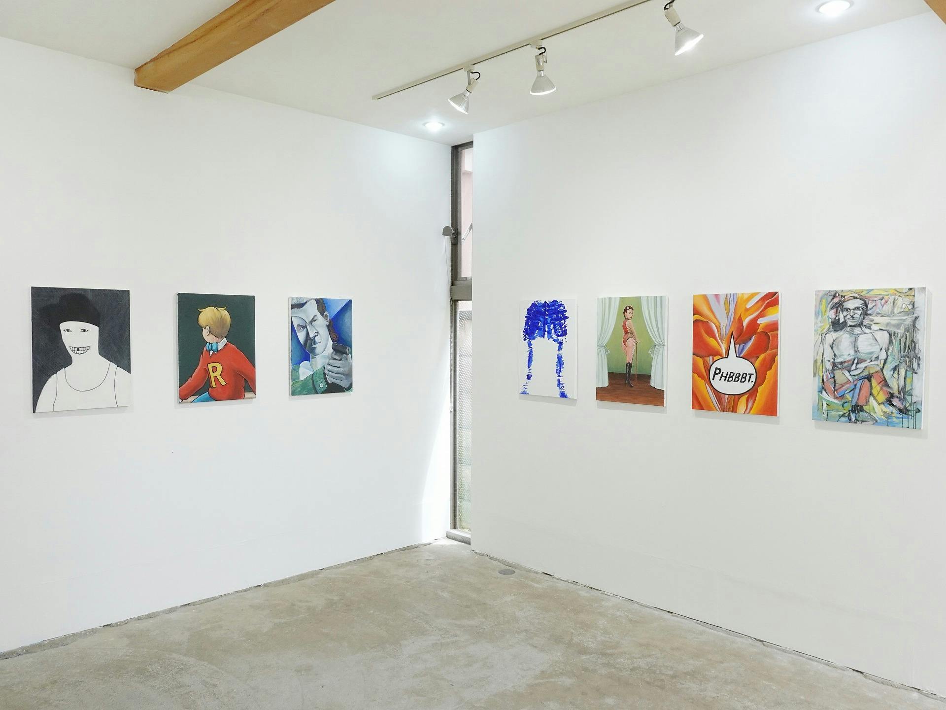 展覧会風景より