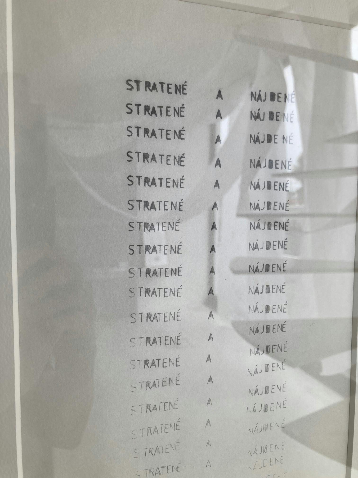 STRATENÉ A NÁJDENÉ