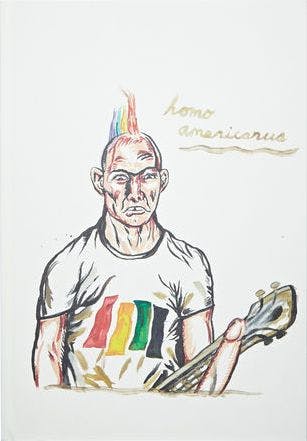 Raymond Pettibon: Homo Americanus
