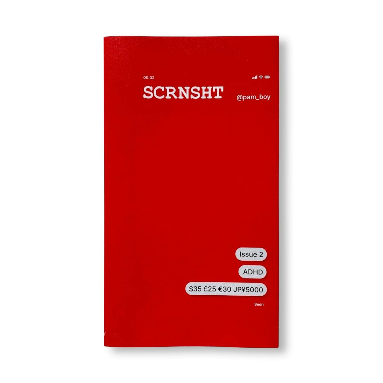 SCRNSHT ISSUE 2: ADHD