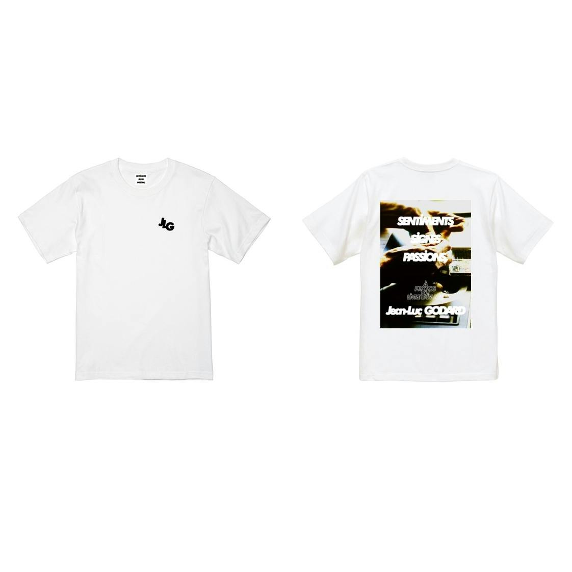 ゴダール展公式グッズ  T-SHIRT B White S
