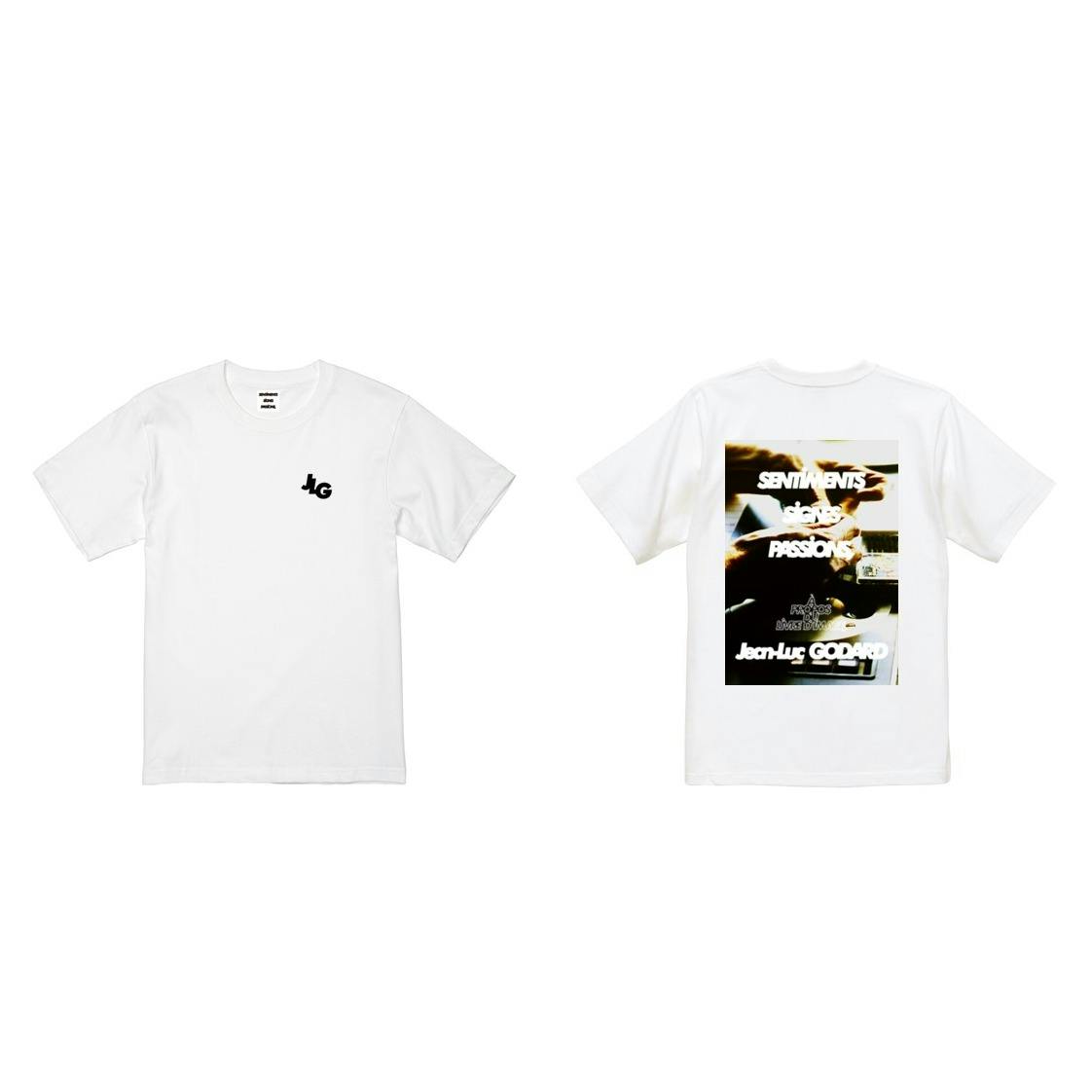 ゴダール展公式グッズ  T-SHIRT B White XL
