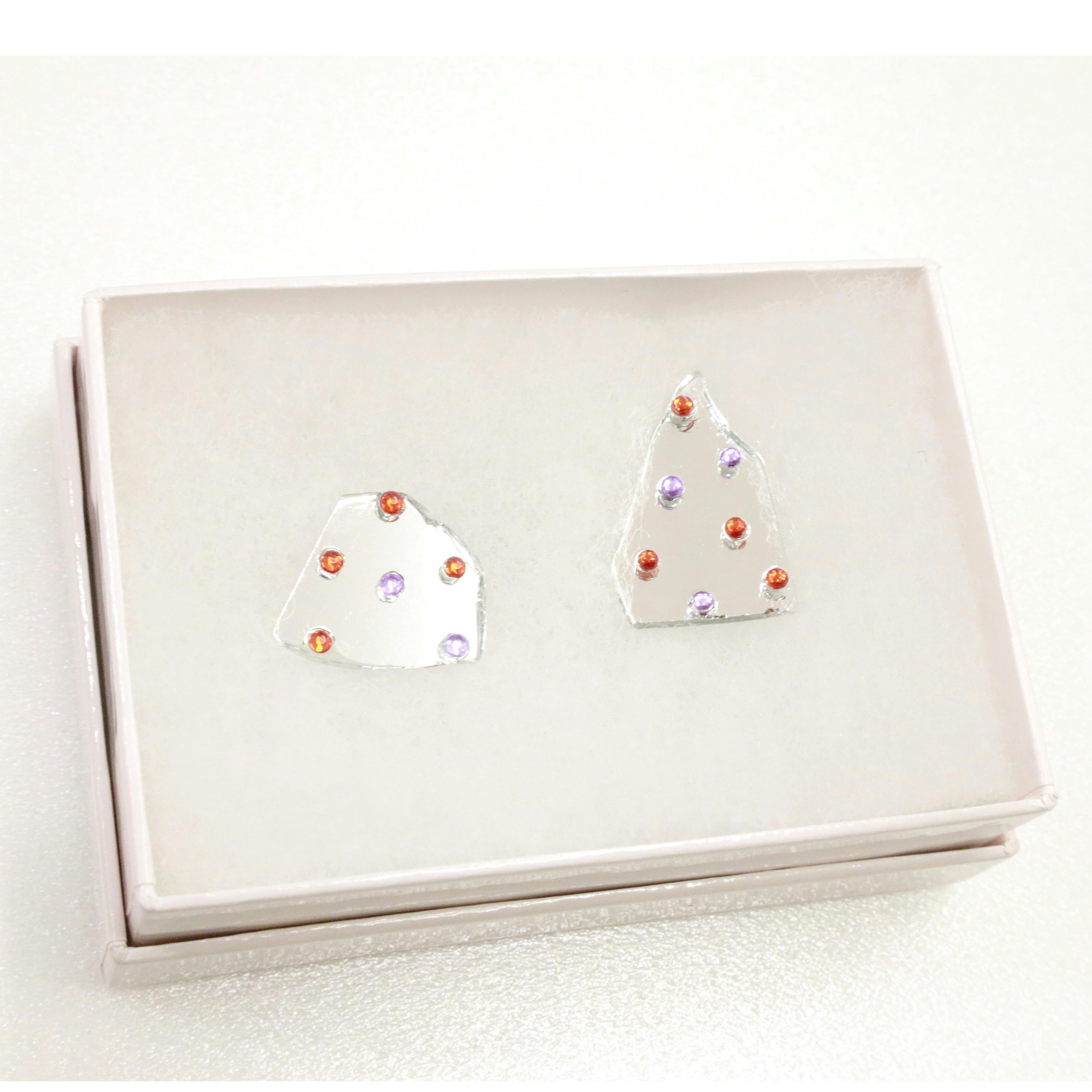 Chihiro Baba Dot Mirror ピアス 10336