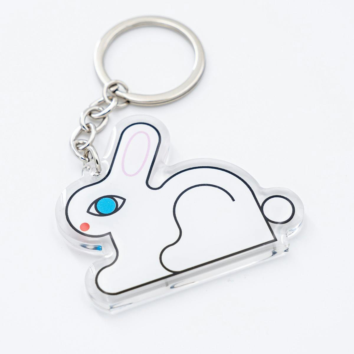 瓜生太郎　Taro Uryu　Key Ring　RABBIT_A