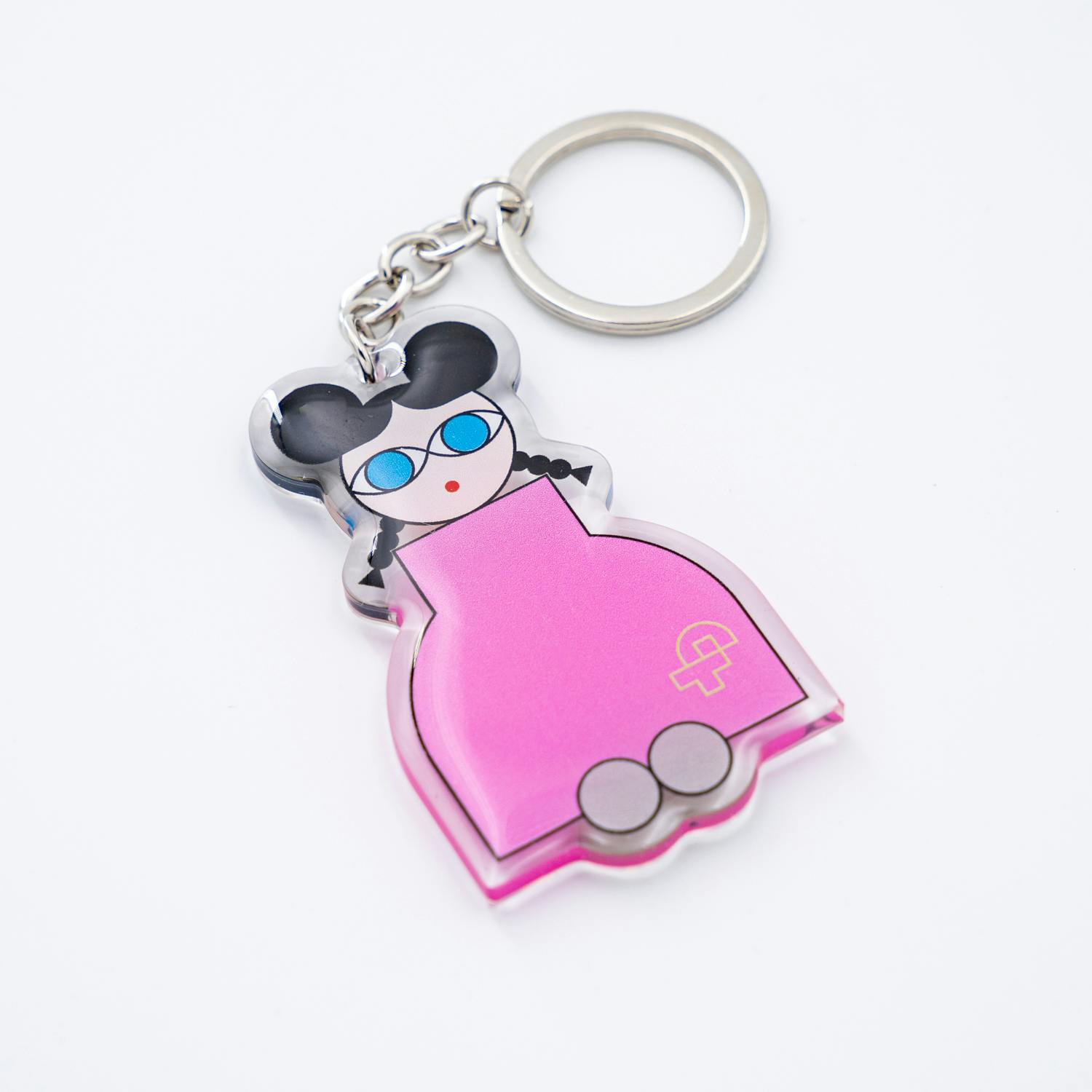 Key Ring　GIRL_pink