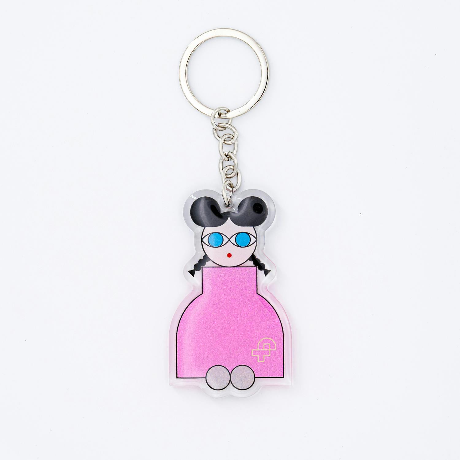 Key Ring　GIRL_pink