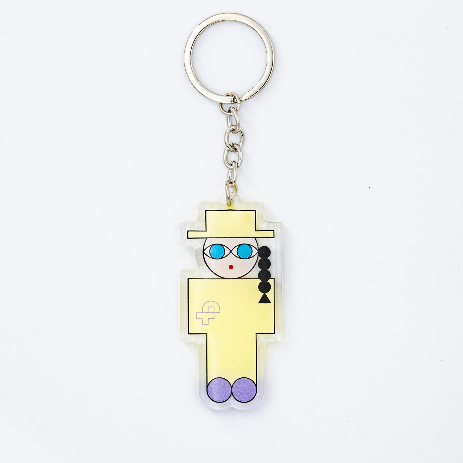Key Ring　GIRL_yellow