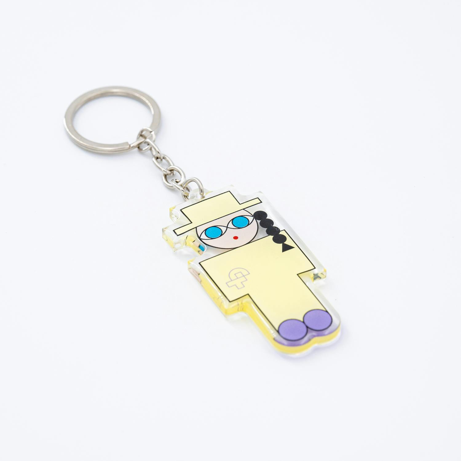 Key Ring　GIRL_yellow