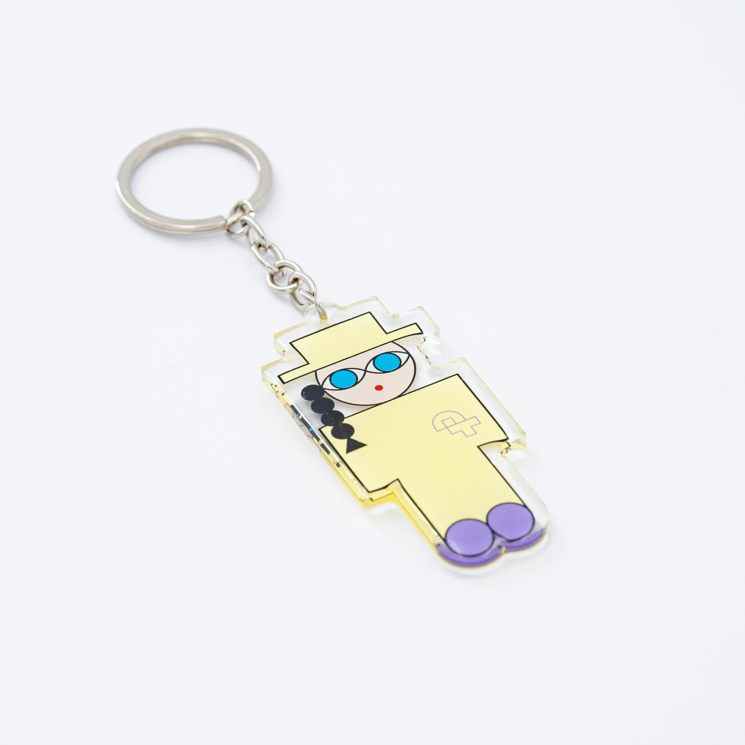 Key Ring　GIRL_yellow