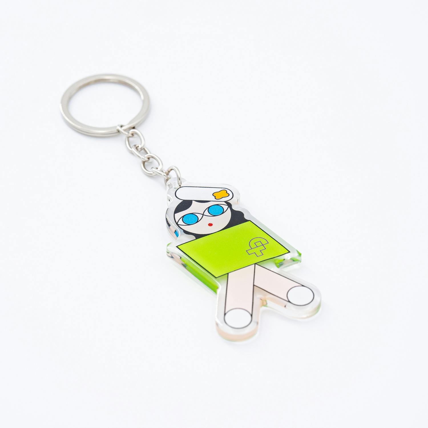Key Ring　GIRL_green