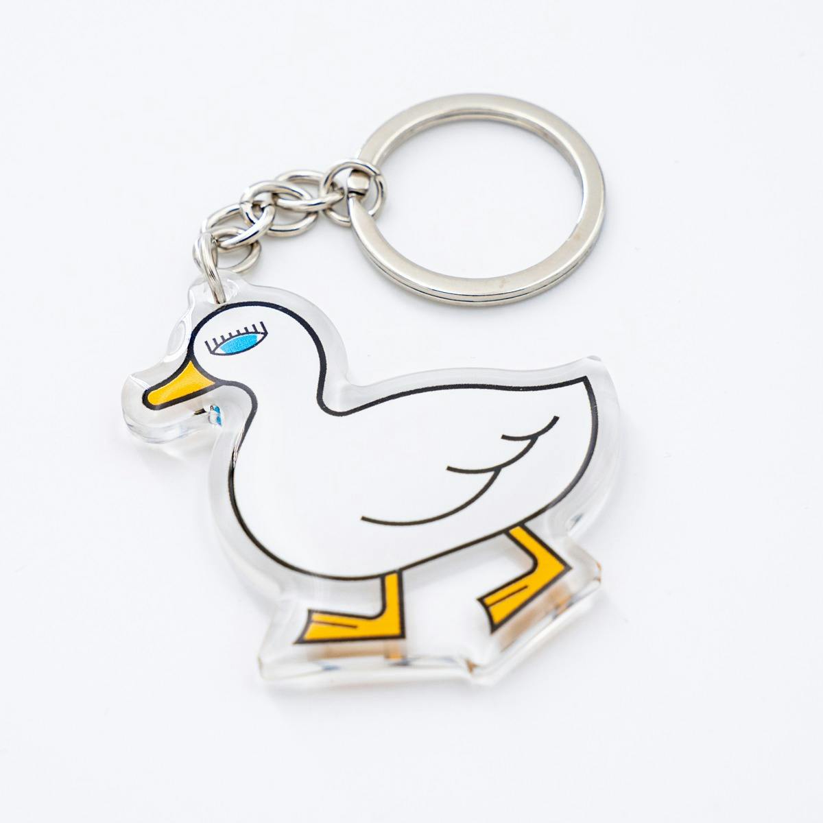 瓜生太郎　Taro Uryu　Key Ring　Duck_B