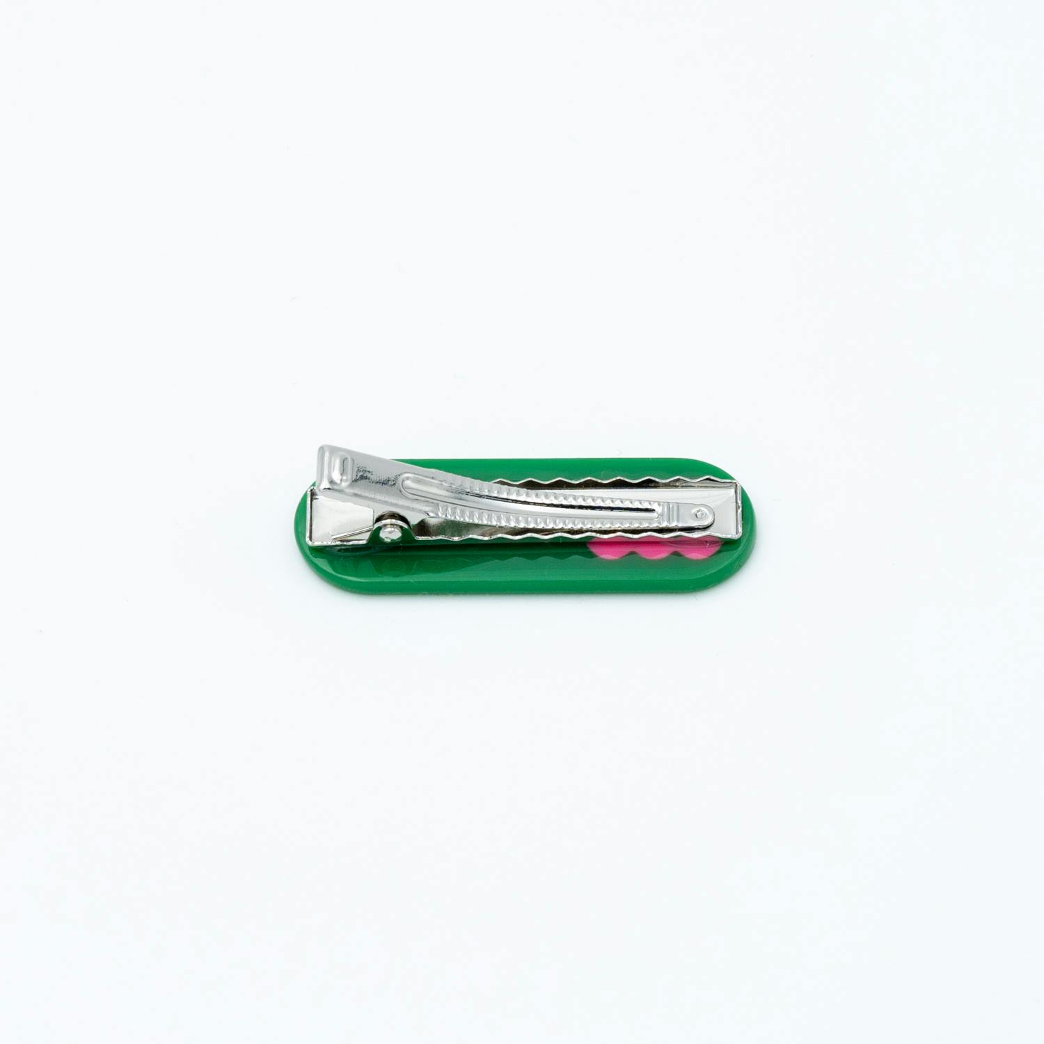 Vivid Pink & Forest Green