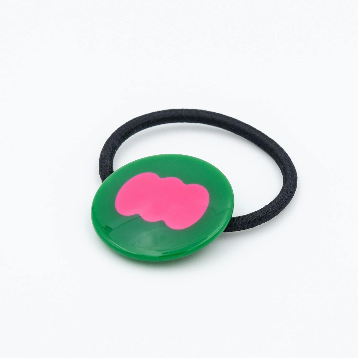 Vivid Pink & Forest Green