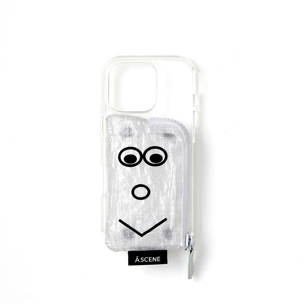 iPhone B&C Clear case with Dyneema®　iphone15　White