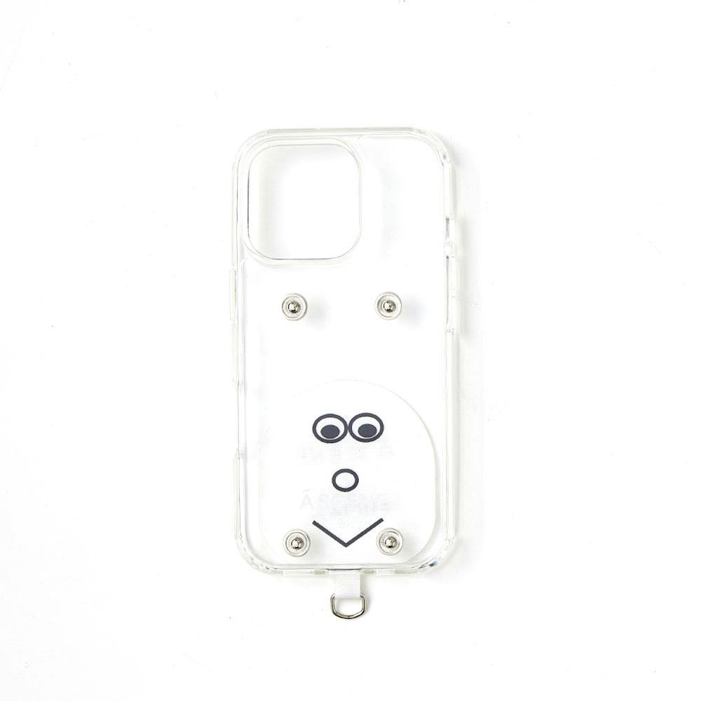 iPhone B&C Clear case with Dyneema®　iphone16 pro　Black