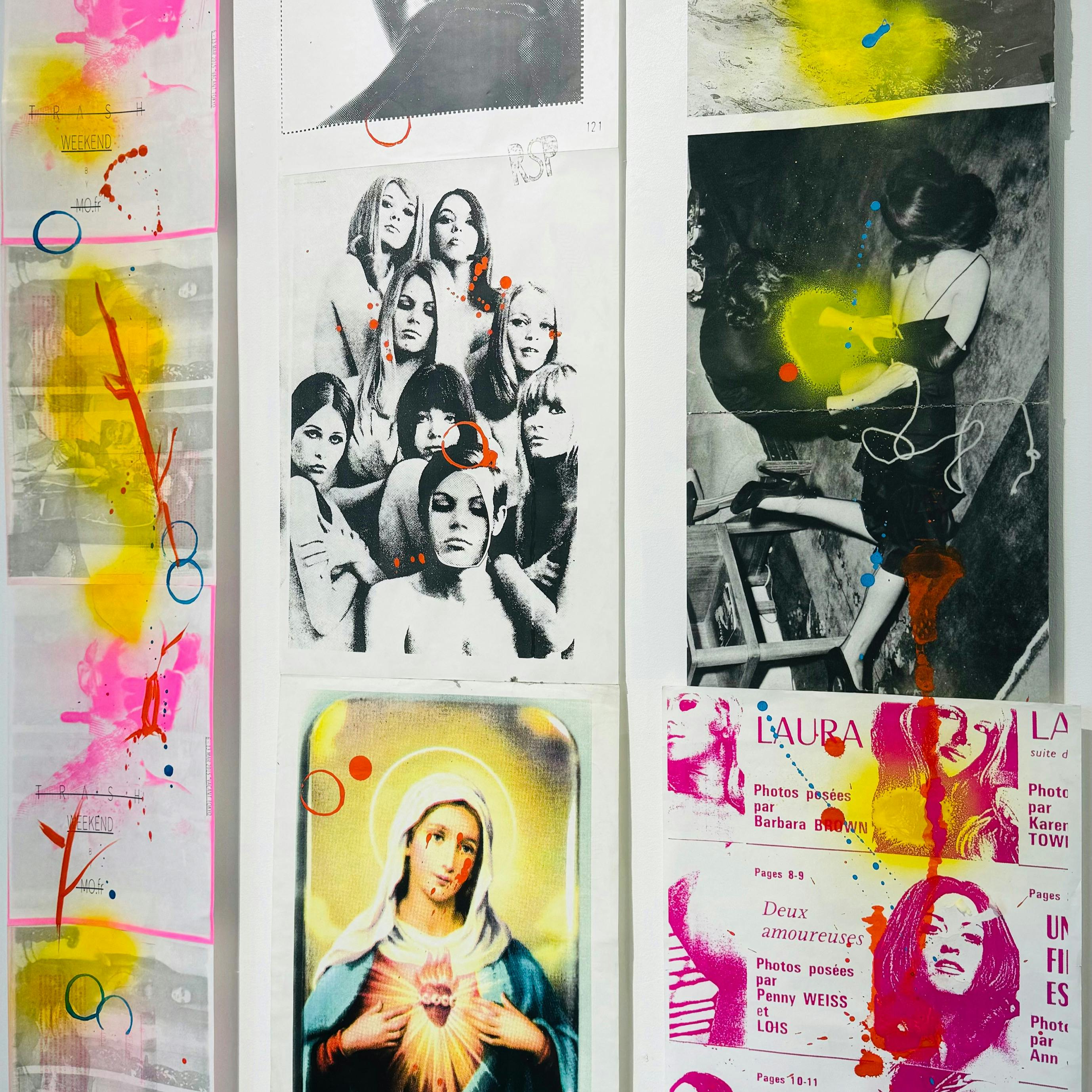 Orui Makoto Artwork I-24, 25, 28